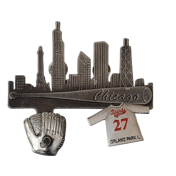 Orland Park Sparks Travelers Other - Cooperstown Dreams Park Baseball Pin Orland Park Sparks Travelers IL Chicago